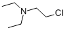 (2-Chloro-ethyl)-diethyl-amine Structure,100-35-6Structure