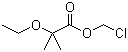 Chloromethyl2-ethoxy-2-methylpropanoate Structure,1000296-74-1Structure