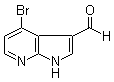 4-Bromo-1h-pyrrolo[2,3-b]pyridine-3-carbaldehyde Structure,1000340-35-1Structure