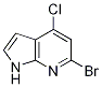 1H-Pyrrolo[2,3-b]pyridine, 6-bromo-4-chloro- Structure,1000340-64-6Structure