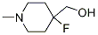 4-Fluoro-1-methyl-4-piperidinemethanol Structure,1000341-04-7Structure