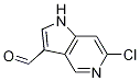 6-Chloro-1h-pyrrolo[3,2-c]pyridine-3-carboxaldehyde Structure,1000341-64-9Structure