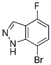 7-Bromo-4-fluoro-1h-indazole Structure,1000341-72-9Structure