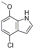 4-Chloro-7-methoxyindole Structure,1000341-80-9Structure