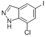 7-Chloro-5-iodo(1h)indazole Structure,1000343-56-5Structure