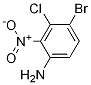 4-Bromo-3-chloro-2-nitroaniline Structure,1000573-99-8Structure