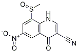 1,4-Dihydro-8-(methylsulfinyl)-6-nitro-4-oxo-3-quinolinecarbonitrile Structure,1000676-72-1Structure