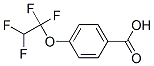 4-(1,1,2,2-Tetrafluoroethoxy)benzoic acid Structure,10009-25-3Structure