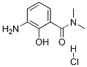 3-氨基-2-羟基-N,N-二甲基苯甲酰胺盐酸盐结构式_1000993-70-3结构式