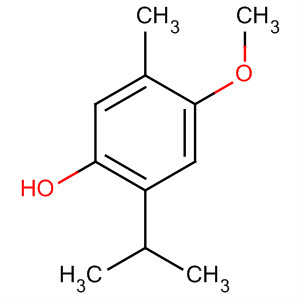 2-Isopropyl-4-methoxy-5-methyl-phenol Structure,10012-48-3Structure