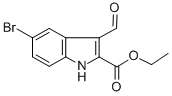 Ethyl5-bromo-3-formyl-1h-indole-2-carboxylate Structure,100123-25-9Structure