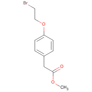 Methyl 4-(2-bromoethoxy)phenylacetate Structure,100125-95-9Structure