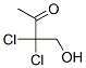 2-Butanone, 3,3-dichloro-4-hydroxy- Structure,100130-29-8Structure