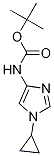 Tert-butyl 1-cyclopropyl-1h-imidazole-4-ylcarbamate Structure,1001354-26-2Structure