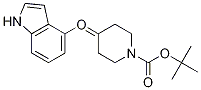 Tert-butyl 4-(1h-indol-4-yloxy)piperidine-1-carboxylate Structure,1001397-69-8Structure