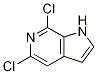 5,7-Dichloro-1h-pyrrolo[2,3-c]pyridine Structure,1001412-41-4Structure