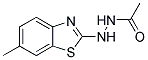 (9ci)-2-(6-甲基-2-苯并噻唑)肼乙酸结构式_100220-30-2结构式