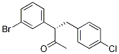 (S)-3-(3-bromophenyl)-4-(4-chlorophenyl)butan-2-one Structure,1002752-54-6Structure