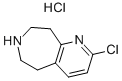 2-Chloro-6,7,8,9-Tetrahydro-5H-Pyrido[2,3-D]Azepine Structure,1003591-00-1Structure