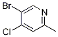 5-Bromo-4-chloro-2-picoline Structure,1003711-85-0Structure