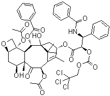 2’-O-{[(2,2,2,-trichloroethyl)oxy]carbonyl paclitaxel Structure,100431-55-8Structure