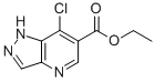 Ethyl 7-chloro-1H-pyrazolo[4,3-b]pyridine-6-carboxylate Structure,100478-04-4Structure