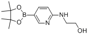 2-[[5-(4,4,5,5-Tetramethyl-1,3,2-dioxaborolan-2-yl)-2-pyridinyl]amino]-ethanol Structure,1005009-99-3Structure