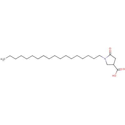 1-Octadecyl-5-oxopyrrolidine-3-carboxylic acid Structure,10054-20-3Structure