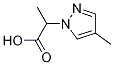 2-(4-Methyl-1H-pyrazol-1-yl)propanoic acid Structure,1005582-20-6Structure