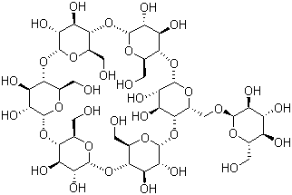 6-O-α-d-glucosyl-α-cyclodexrin mono Structure,10058-19-2Structure