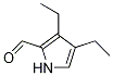 3,4-Diethyl-1h-pyrrole-2-carbaldehyde Structure,1006-26-4Structure