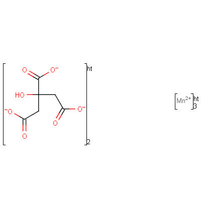 2-Hydroxy-1,2,3-propanetricarboxylic acid manganese salt (2:3) Structure,10060-26-1Structure