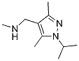 N-[(1-isopropyl-3,5-dimethyl-1h-pyrazol-4-yl)-methyl]-n-methylamine Structure,1007520-12-8Structure