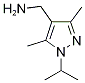 1-(1-Isopropyl-3,5-dimethyl-1h-pyrazol-4-yl)methanamine Structure,1007540-98-8Structure