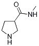 N-甲基吡咯烷-3-羧酰胺结构式_1007870-02-1结构式