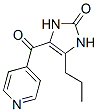 2H-imidazol-2-one, 1,3-dihydro-4-propyl-5-(4-pyridinylcarbonyl)- Structure,100791-05-7Structure