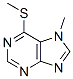 7H-purine,7-methyl-6-(methylthio)- Structure,1008-01-1Structure