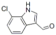 7-Chloro-1H-indole-3-carboxaldehyde Structure,1008-07-7Structure