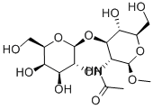 Methyl 2-Acetamido-2-Deoxy-3-O-Hexopyranosylhexopyranoside Structure,100836-88-2Structure