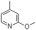 2-Methoxy-4-methylpyridine Structure