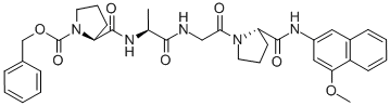 Z-pro-ala-gly-pro-4m-betana Structure,100900-21-8Structure