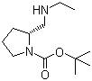 (2R)-2-[(乙基氨基)甲基]-1-吡咯烷羧酸,1,1-二甲基乙酯结构式_1009075-40-4结构式