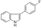 3-(4-Fluoro-phenyl)-1h-indole Structure,101125-32-0Structure