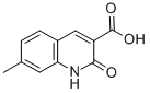 7-Methyl-2-oxo-1,2-dihydro-quinoline-3-carboxylicacid Structure,101133-49-7Structure