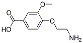 4-(2-氨基乙氧基)-3-甲氧基苯甲酸结构式_1011408-00-6结构式