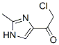 Ethanone, 2-chloro-1-(2-methyl-1h-imidazol-4-yl)-(9ci) Structure,101189-97-3Structure