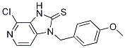 4-Chloro-1,3-dihydro-1-[(4-methoxyphenyl)methyl]-2h-imidazo[4,5-c]pyridine-2-thione Structure,1012059-49-2Structure