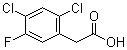 2,4-二氯-5-氟苯乙酸结构式_10129-77-8结构式