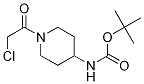 [1-(2-Chloro-acetyl)-piperidin-4-yl]-carbamic acid tert-butyl ester Structure,1013921-00-0Structure