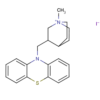 甲喹碘铵结构式_101396-42-3结构式